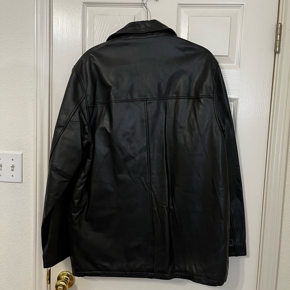 Banana Republic 100% Genuine Leather Jacket Size Men’s M - Picture 7 of 11